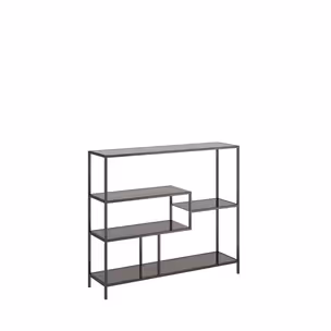Regał LOFT 115x100 - czarny