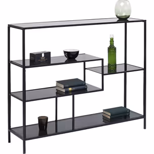 Regał LOFT 115x100 - czarny