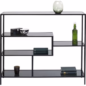 Regał LOFT 115x100 - czarny