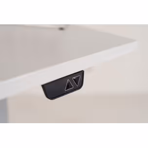 Biurko SMART 120x70 z elektryczną regulacją wysokości - biały/czarny