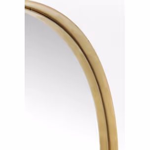 Lustro okrągłe CURVE MO 100 - mosiądz