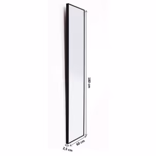 Lustro wiszące BELLA MO 60x180 - czarny