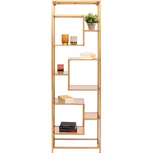 Regał LOFT 60x195 - złoty