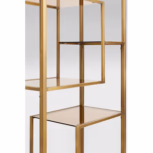 Regał LOFT 60x195 - złoty