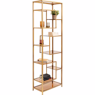 Regał LOFT 60x195 - złoty