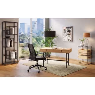 Regał LOFT 60x195 - czarny