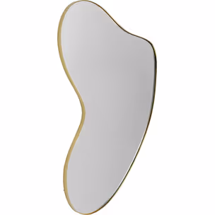 Lustro wiszące SHAPE 110x120 - mosiądz