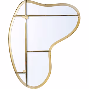 Lustro wiszące SHAPE 110x120 - mosiądz