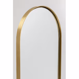 Lustro stojące CURVE MO 40x170 - mosiądz
