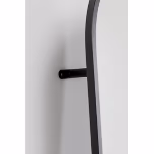 Lustro wiszące ALICE 32x175 - czarny/złoty