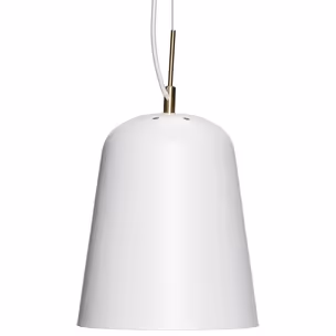 Lampa wisząca metalowa - biały