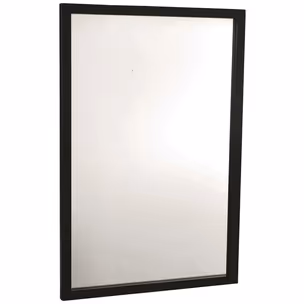 Lustro wiszące CONFETTI 60x90 cm - czarny