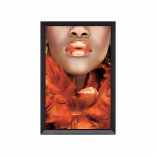 Obraz kobiece usta S72967 80x120 cm