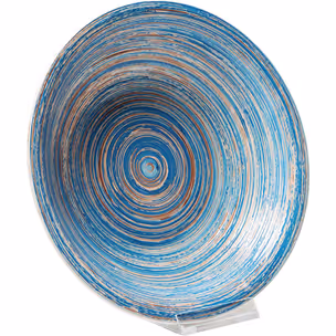 Talerz głęboki SWIRL 21 - niebieski