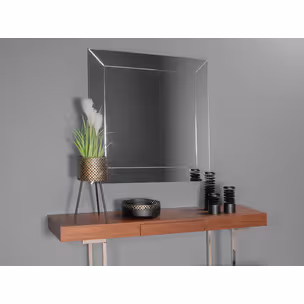 Lustro kwadratowe nowoczesne M-17 Ø100 cm