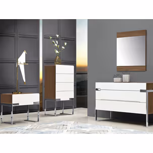 Lustro oprawa z drewna M-10 70x80 cm