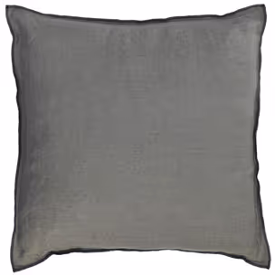 Poszewka lniana szara 45x45 cm