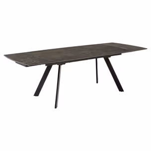 Stół rozkładany BLACKBURN 160/240x97 - czarny
