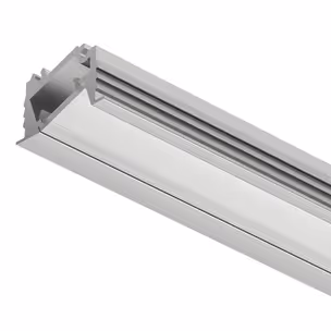 Profil wpuszczany LOOX5 1106 do taśm LED 5 mm - aluminium/biały / dł. 300 cm