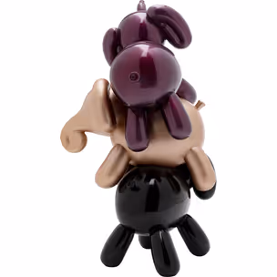 Figurka dekoracyjna ELEPHANT STACK 32 - multikolor