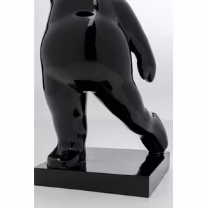 Figurka dekoracyjna BALLOON BEAR 74 - czarny