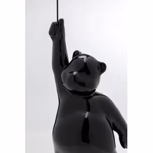 Figurka dekoracyjna BALLOON BEAR 74 - czarny