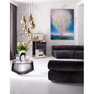 Obraz FLYING ELEPHANT AT NIGHT 120x160