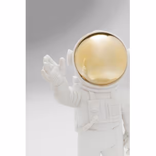 Figurka dekoracyjna WELCOME ASTRONAUT - biały
