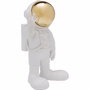 Figurka dekoracyjna WELCOME ASTRONAUT - biały