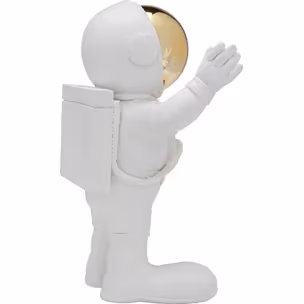 Figurka dekoracyjna WELCOME ASTRONAUT - biały