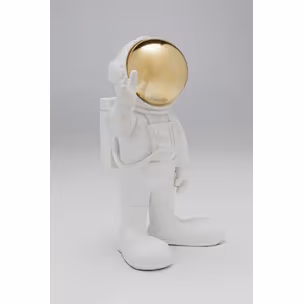 Figurka dekoracyjna WELCOME ASTRONAUT - biały