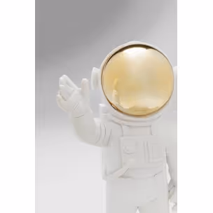 Figurka dekoracyjna WELCOME ASTRONAUT - biały
