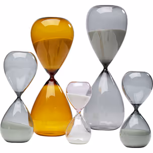 Klepsydra HOURGLASS TIMER 17 - biały