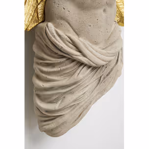 Dekoracja ścienna GUARDIAN ANGEL MALE 124x71 - beżowy/złoty