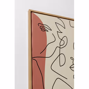 Obraz FACCIA ARTE TRI COLORE 90x120