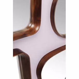 Zestaw luster SHAPES 170x130 - różowy