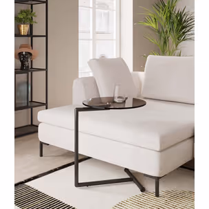 Stolik okrągły EASY LIVING 46 - czarny