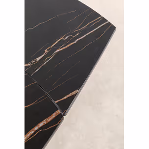 Stół rozkładany TWIST 120-180x90 - czarny