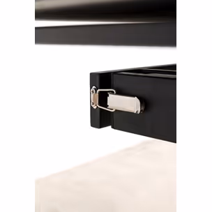 Stół rozkładany TWIST 120-180x90 - czarny