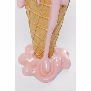 Stolik pomocniczy ICECREAM 48 - różowy/beżowy