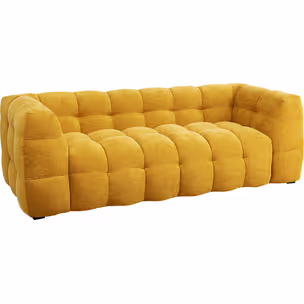 Sofa 3-osobowa SALAMANCA - żółty