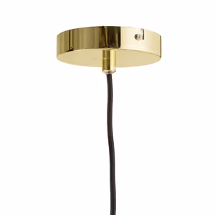 Lampa wisząca GULLAK - złoty/czarny