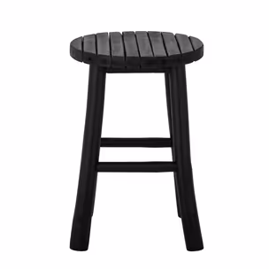Taboret BILBO 30x44 cm - czarny