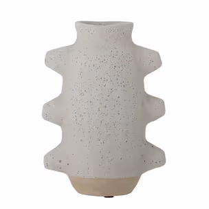 Wazon z ceramiki BIRKA 23 cm - biały