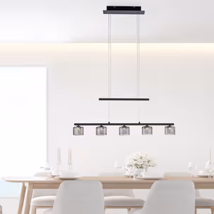 Lampa wisząca HYDRA 2209-18 - czarny