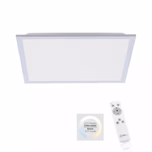 Lampa sufitowa FLAT 14755-21 - srebrny