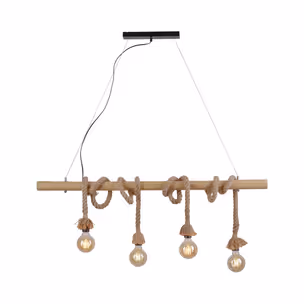 Lampa wisząca ROPE 15483-18 - naturalny