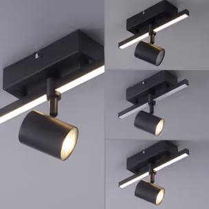 Lampa sufitowa BARIK 6523-18 - czarny