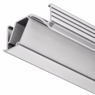 Profil wpuszczany LOOX 1193 - aluminium/biały / gł. 14 mm / dł. 250 cm