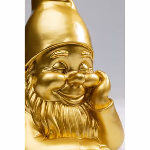 Figurka dekoracyjna GNOME 21 - złoty